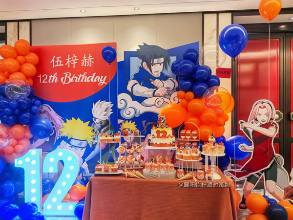 火影青春·逐梦成长甜品套餐-动物奶油-10+8双层主蛋糕+50个小甜品+送货+1人上门摆好分切+撤场-图三